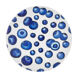 Tabla De Cortar Patrón de arándano fresco