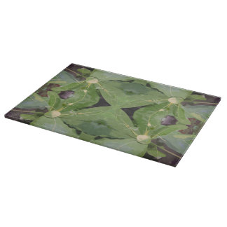 Tabla De Cortar Patrón de árbol de almendra