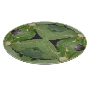 Tabla De Cortar Patrón de árbol de almendras