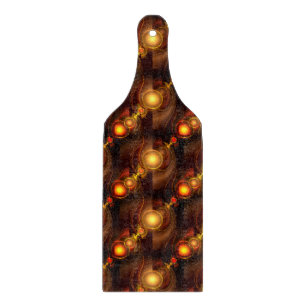 Tabla De Cortar Patrón de arte abstracto boho elegante moderno dor