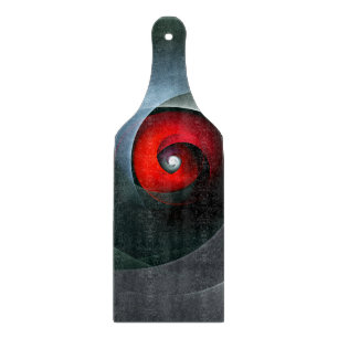 Tabla De Cortar Patrón De Arte Resumen Artístico Moderno De Swirl 