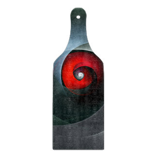 Tabla De Cortar Patrón De Arte Resumen Artístico Moderno De Swirl