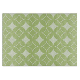 Tabla De Cortar Patrón de barco verde oliva