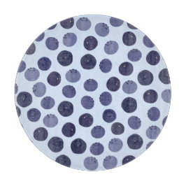 Tabla De Cortar Patrón de Blueberry