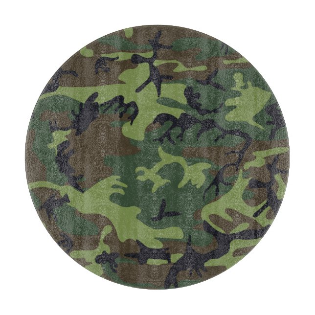 TABLA DE CORTAR PATRÓN DE CAMOFLAJE (Anverso)