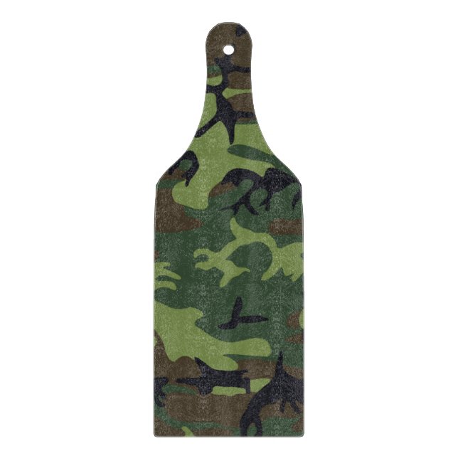 TABLA DE CORTAR PATRÓN DE CAMOFLAJE (Anverso)
