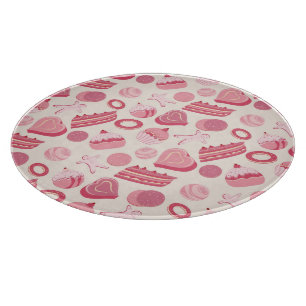 Tabla De Cortar Patrón de chocolate y pasteles 2