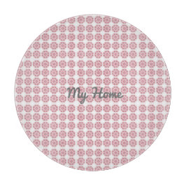 Tabla De Cortar Patrón de círculo octagonal geométrico de resumen 