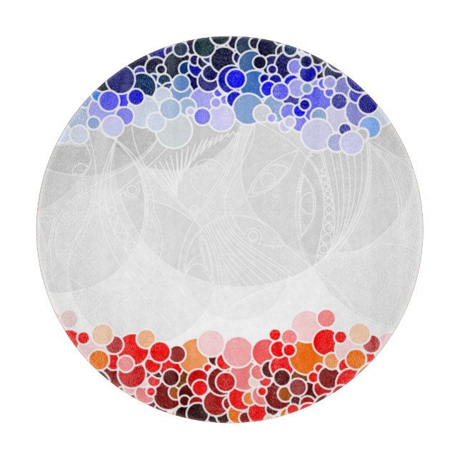 TABLA DE CORTAR PATRÓN DE CÍRCULOS (Anverso)