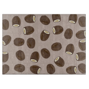 Tabla De Cortar Patrón de coco