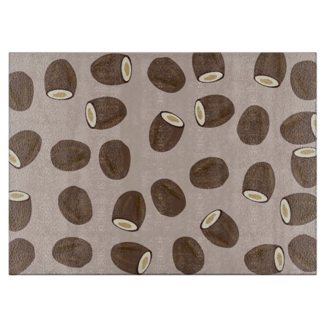 Tabla De Cortar Patrón de coco (Anverso)