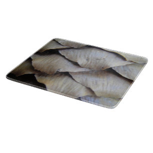 Tabla De Cortar Patrón de cono de abeto marrón