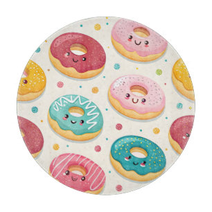 Tabla De Cortar Patrón de Donuts
