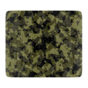 Tabla De Cortar Patrón de estilo militar de camuflaje