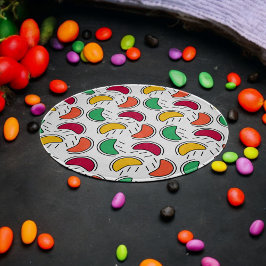 Tabla De Cortar Patrón de formas de candía de frutas