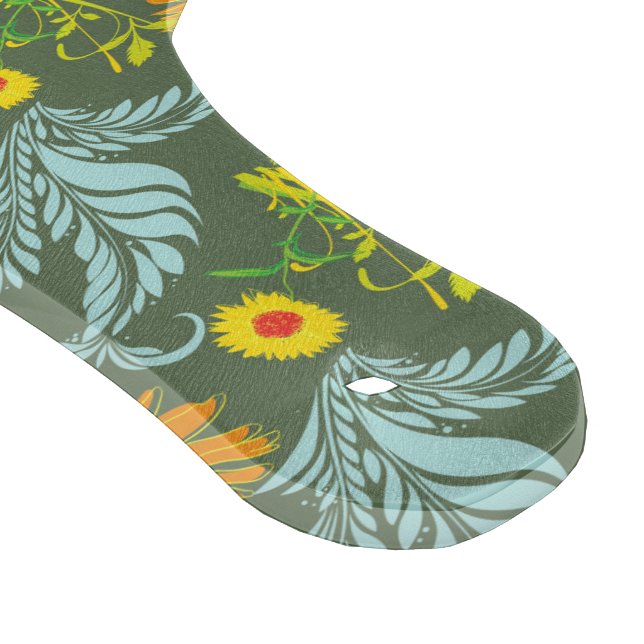 Tabla De Cortar Patrón de girasoles (Borde)