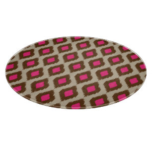 Tabla De Cortar Patrón de ikat moderno
