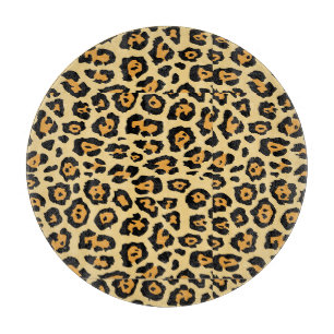 Tabla De Cortar Patrón de impresión de animales leopardos-25560