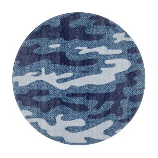 Tabla De Cortar Patrón de jeans de denim para el camuflaje visto