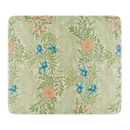 Tabla De Cortar Patrón de larkspur (por William Morris)