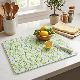 Tabla De Cortar patrón de limones 