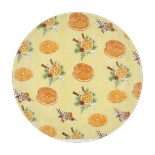 Tabla De Cortar Patrón de Mandarins
