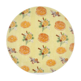 Tabla De Cortar Patrón de Mandarins