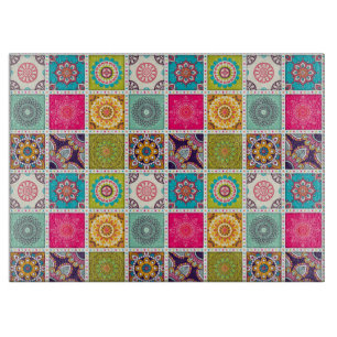 Tabla De Cortar Patrón de mosaico marroquí