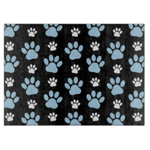Tabla De Cortar Patrón De Patas, Patas Azules, Patas De Perro, Pat
