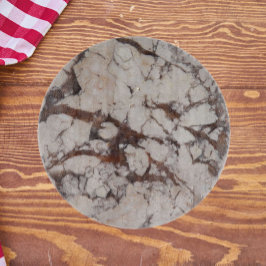 Tabla De Cortar Patrón de Piedra de Mármol Blanco