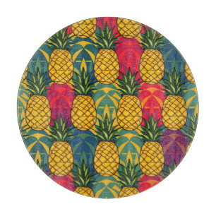 Tabla De Cortar Patrón de Piña