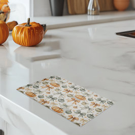 Tabla De Cortar Patrón de plegado de otoño