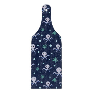 Tabla De Cortar Patrón de Pulpo Adorable