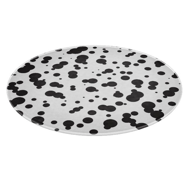 Tabla De Cortar Patrón de puntos dalmatina (Borde)