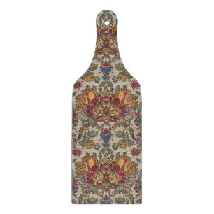 Tabla De Cortar Patrón de reproducción indio del siglo XVII Boho