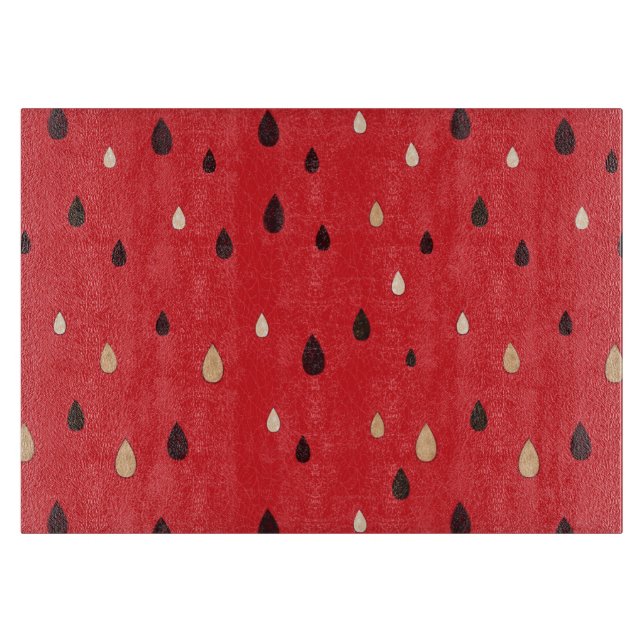 Tabla De Cortar Patrón de sandía (Anverso)