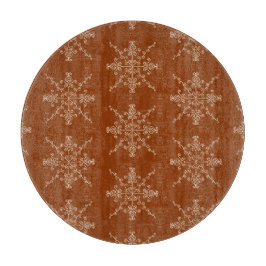 Tabla De Cortar Patrón de simetría de arte de línea boho india mar