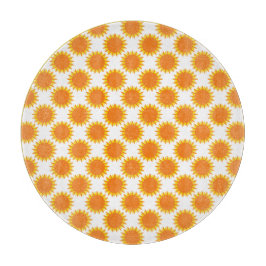 Tabla De Cortar Patrón de sol 