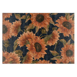 Tabla De Cortar Patrón de superficie floral-Moda Decorativa tropic