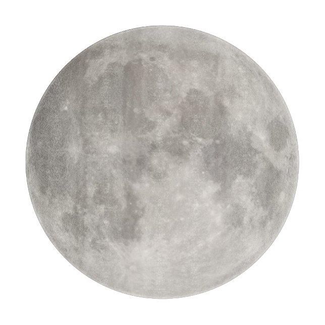 Tabla De Cortar Patrón de superluna (Anverso)