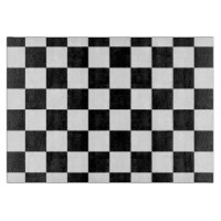 Patrón de tablero de mandos de contraste negro/bla