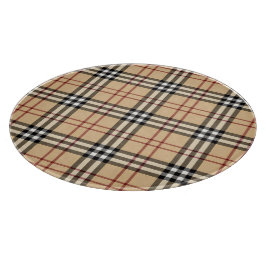 Tabla De Cortar Patrón de Tartán Escocés