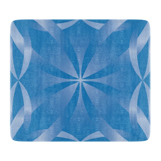Tabla De Cortar patrón de topacio azul (Anverso)