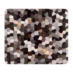 Tabla De Cortar Patrón de vidrio manchado