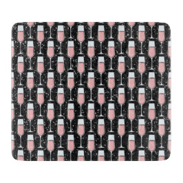 Tabla De Cortar Patrón de Vino Rosado