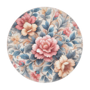 Tabla De Cortar Patrón floral