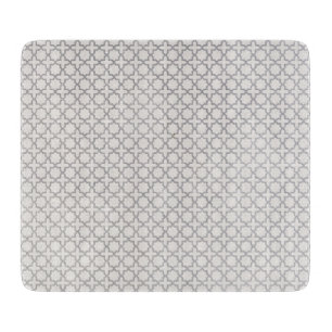Tabla De Cortar Patrón geométrico islámico beige