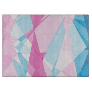Tabla De Cortar Patrón geométrico moderno mosaico 4