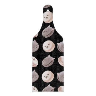 Tabla De Cortar Patrón Macaron