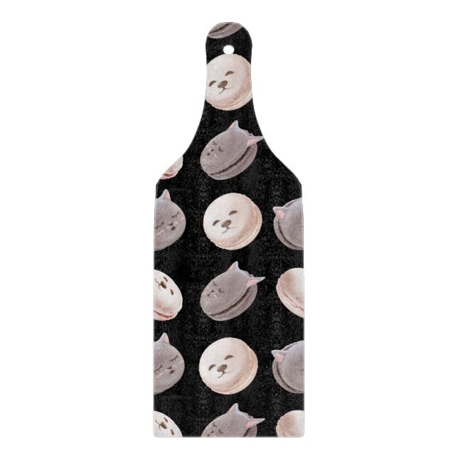 Tabla De Cortar Patrón Macaron (Anverso)